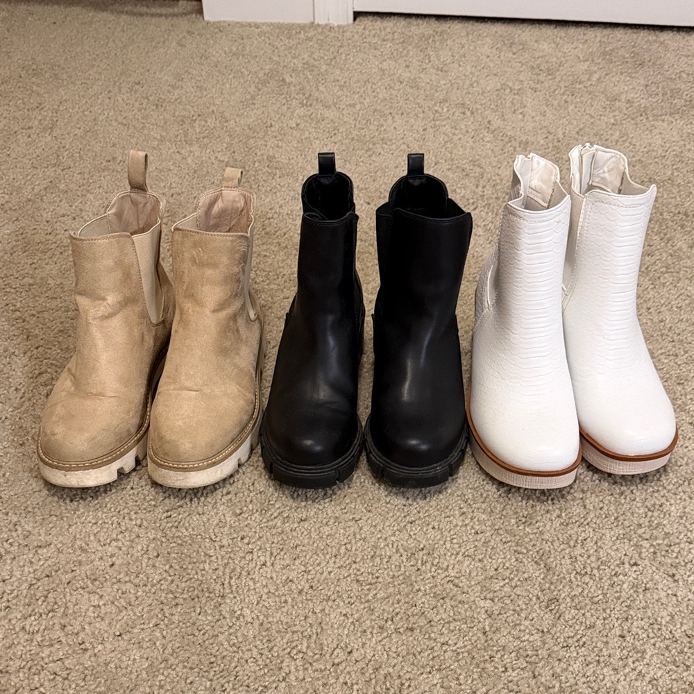 Pierre Dumas and Chinese laundry boots